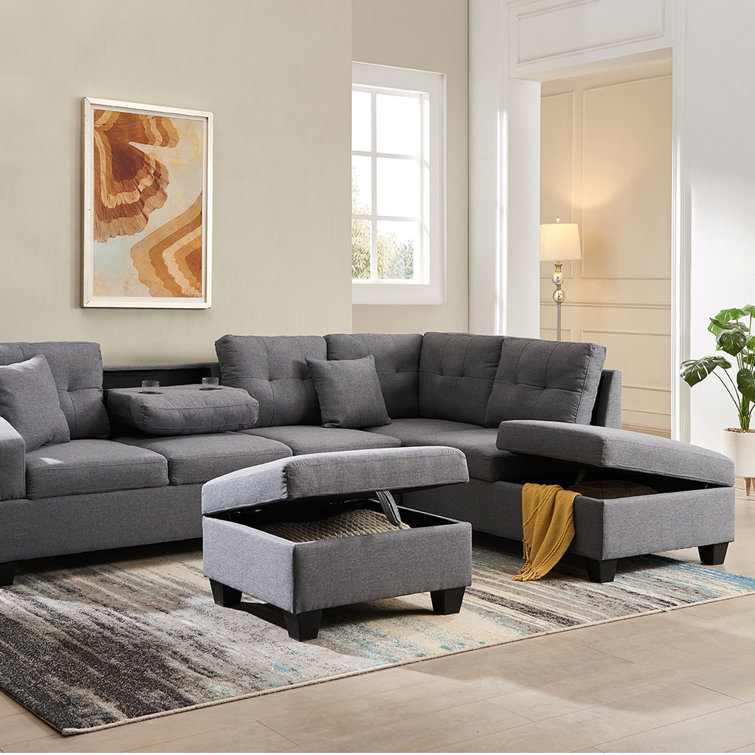 Large cushion outlet sectional sofas